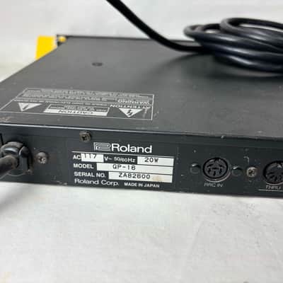 Roland GP-16 Digital Guitar Effects Processor with FC-100mkII Foot Controller 1989 - 1994 - Black image 12