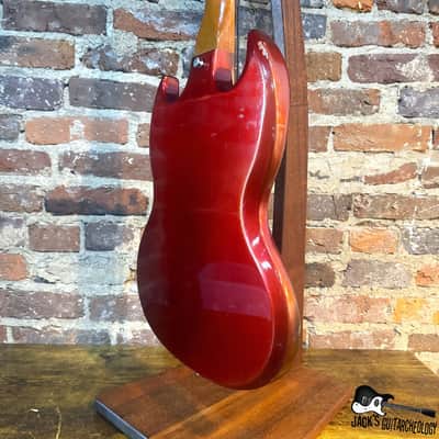 Gibson Melody Maker Short Scale Electric Bass w/ OHSC, Cable & Strap (1968 - Sparkling Burgundy) image 18