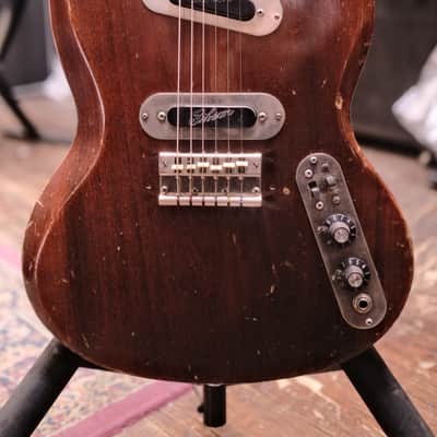 1971–1972 Gibson SG-200 Walnut Vintage Electric Guitar USA image 3