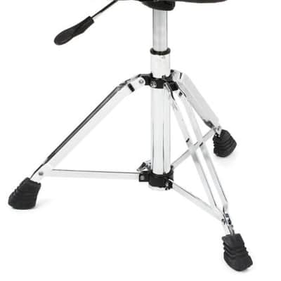 Roland Hydraulic Saddle Drum Throne - Velours Top - Soft Foam image 2