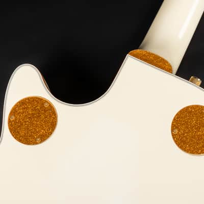 2003 Gretsch G6134 White Penguin - White | Japan Singlecut Dynasonic Pickups Ebony Fretboard w/ Hump Block Feather Motif Inlays First Production Year | OHSC image 22