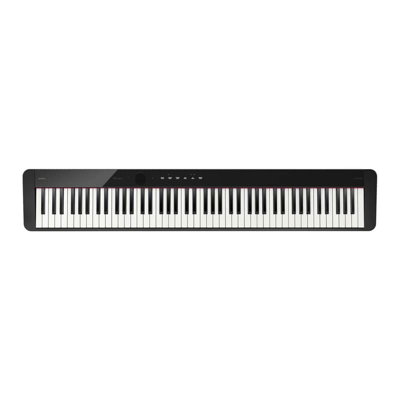 Casio Privia 88-Key Digital Piano with Casio CS68 Stand, Slim Design, Class-Compliant USB Port, Touch Sensor Controls (Black) image 1