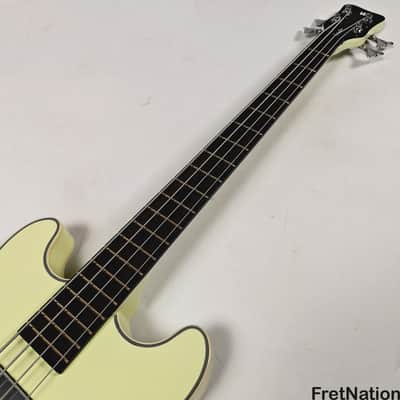 Warwick RockBass Star Bass 4-String Bass Solid Creme White 32" Scale 8.34lbs #569789-25 image 11
