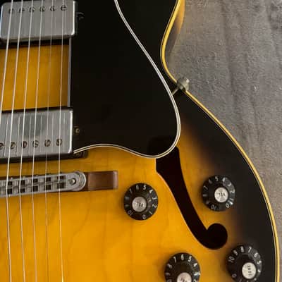 Gibson ES-175D Vintage Hollowbody Electric Guitar Sunburst w/ Original Gibson Case – Early 1970s image 4