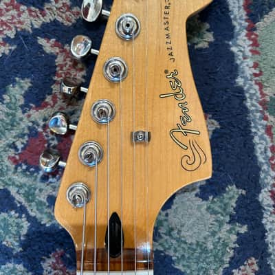 Modded Fender Pau Ferro Player Jazzmaster 2018 - Sunburst image 4