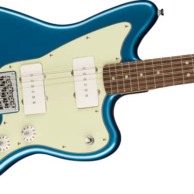 Squier Paranormal Jazzmaster XII, Laurel board, Mint Pickguard, Lake Placid Blue image 5