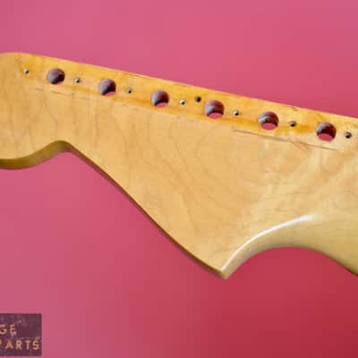 Vintage 1963 PRE-CBS Fender Jazzmaster Project Neck - Killer Tone Wood - Clay Dot Brazilian Board! image 17