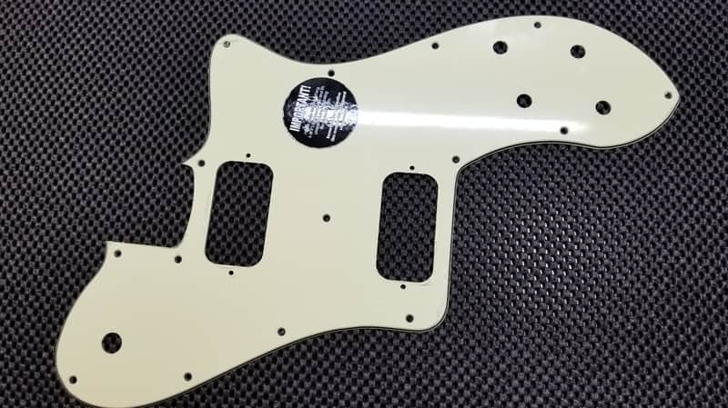Telecaster Deluxe Pickguard standard Open Humbuckers Mint Green image 1