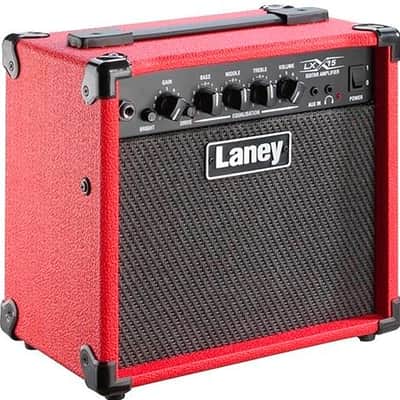 Laney LX Bass Combo Amp 2x5" 15 Watts Red image 1