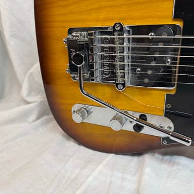 Fender 2016 Limited Edition American Standard Telecaster Figured Neck Guitar with Case 2015 - Cognac Burst / Rosewood fingerboard image 6