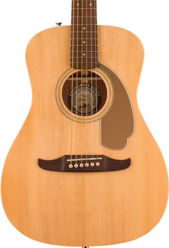 Fender Malibu Player Acoustic Guitar - Natural image 1