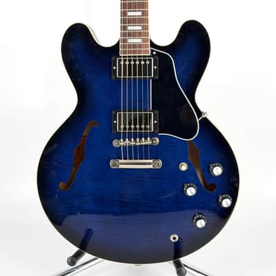 2024 Gibson ES-335 Figured – Deep Ocean Burst image 8