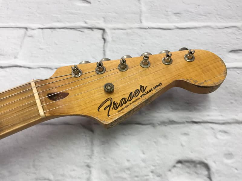 Fraser Guitars Vintage 50s Style Stratocaster HSS Tobacco Burst Relic Strat  *MADE TO ORDER