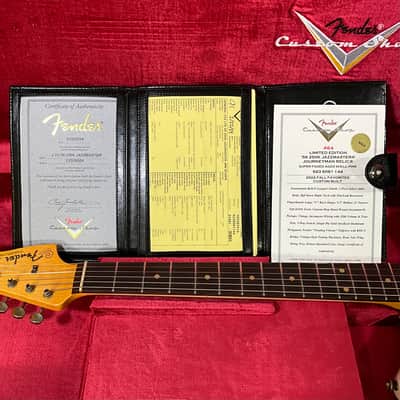 Fender Custom Shop LTD '59 250K Jazzmaster Journeyman Relic Electric Guitar - Super Faded Aged Shell Pink image 8