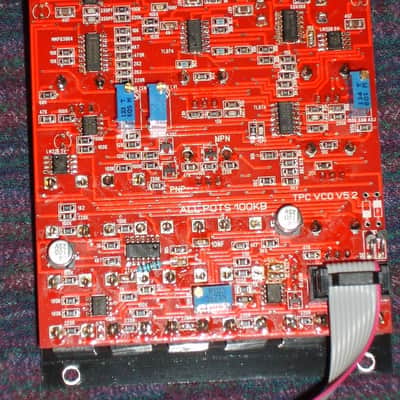 Blue Lantern Modules Transistor Pyramid Core VCO White on Black image 4