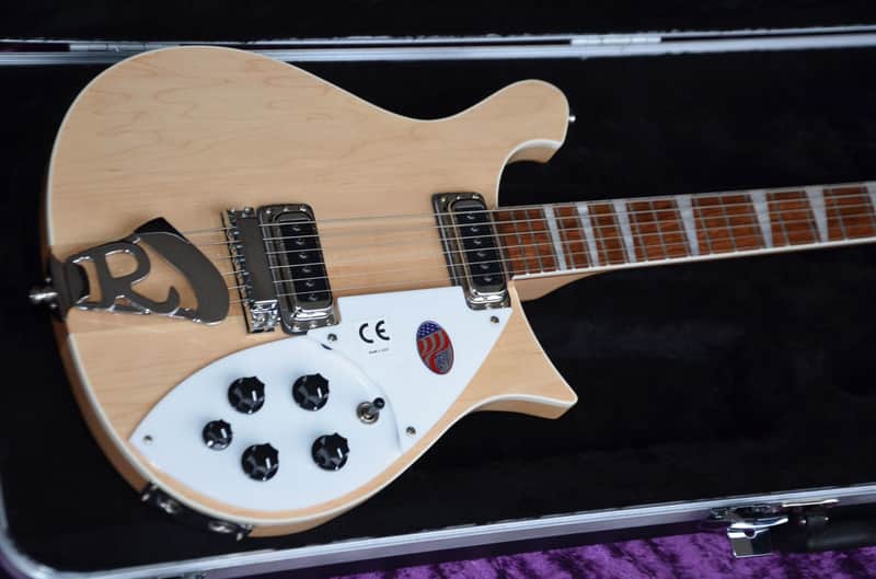 Rickenbacker 620 Mapleglo made in USA * pure vintage tone & look & feel*play those legendary & authentic Ricky sounds* Comes with a gig bag ! *Beyers Best Offers for many brand new Rickenbacker models image 1