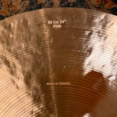 ULTRA Paper Thin 24” Bosphorus MASTER Series Ride Crash MULTI! Only 2262 g INCREDIBLE Papery Shimmer! image 5