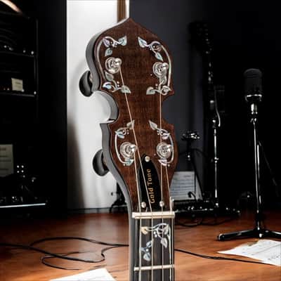 Gold Tone ML-1 Bela Fleck "Missing Link" 5-String Baritone - Vintage Brown, Case Included image 8