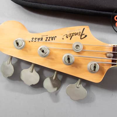1997 Fender Japan JB75-90US '75 Reissue Jazz Bass – 3-Tone Sunburst | CIJ | USA Pickups | Rosewood Board image 3