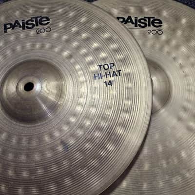Hi-Hat Cymbals 14" Paiste 200 USED! RK2HP120826 image 3
