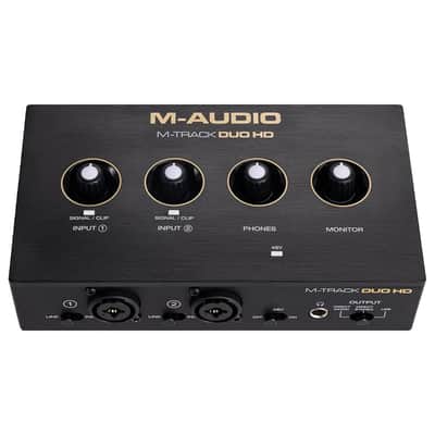 M-Audio M-Track Duo HD Producer Pack with Monitors & Desktop Stands image 4