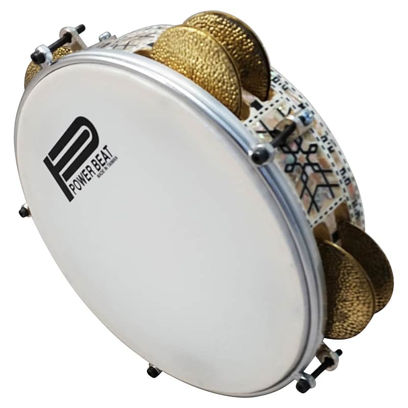 Gawharet El Fan - Pro Riq Tambourine Mother Of Pearl Design