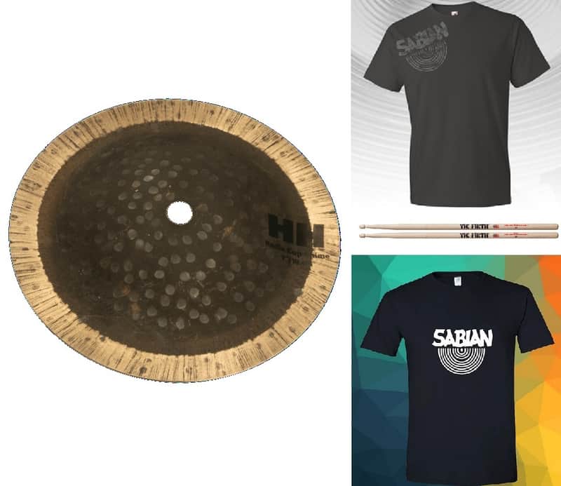 Sabian HH 7" Radia Cup Chime Cymbal Effects | NEW | +Shirt & Sticks Bundle Pack | Authorized Dealer image 1
