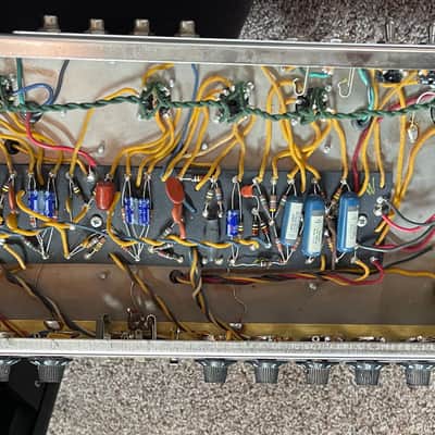1965 Fender Pro Reverb 2-Channel 40-Watt 2x12" Guitar Combo 1965 - 1967 - Black Panel image 8