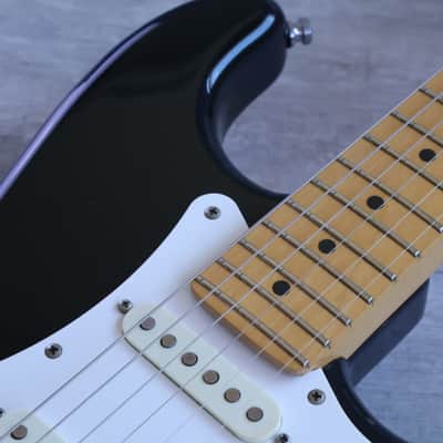 1983 Fender Japan "Dan Smith" Two-Knob Stratocaster (Black) image 7
