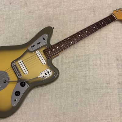 2004 Fender Japan JG-66 Jaguar Limited Edition Antigua Finish + G&G Deluxe Case Hang Tags Duncan Hot Jag Upgrade image 4