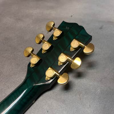 1997 Gibson EC-10 Standard Acoustic Electric Guitar Emerald Green w/OHSC image 4