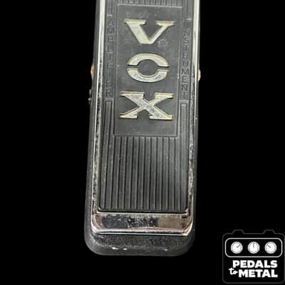 Vox V847A Wah with 9V Jack 2007 - Present - Black / Chrome - X17948 image 1