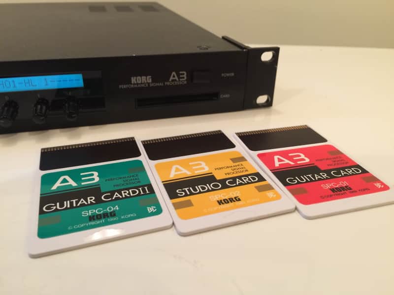 Korg A3 Guitar Multi-Effects Processor with 3 Expansion cards | Reverb