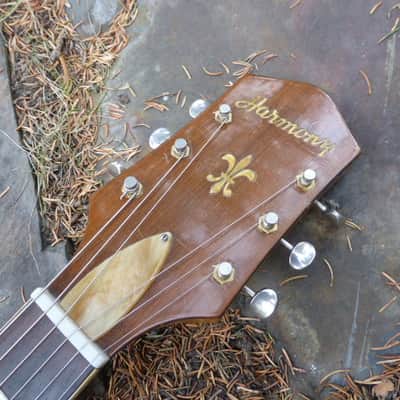 Harmony H65 Archtop 1959 Natural w/Case image 3