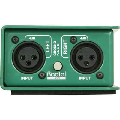 Radial Engineering J-ISO Stereo 4 Db to -10 Db Converter w/ Jensen Transformers image 3