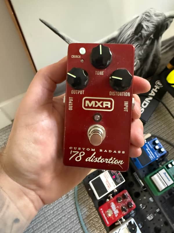 MXR M78 Custom Badass '78 Distortion 2011 - Present - Red image 1