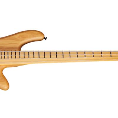Schecter Stiletto Session-4 FL Aged Natural Satin ANS Fretless B-Stock image 3