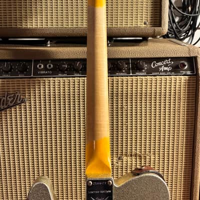 Fender Custom Shop Limited 1961 Telecaster Relic Silver Sparkle - Wildwood Video Demo image 11
