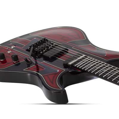 Schecter Avenger FR-S Przym Vespid Metallic Red image 4