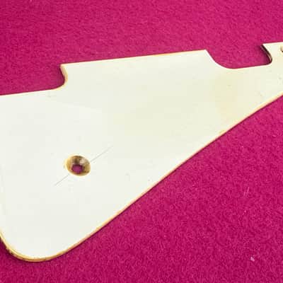 General Vintage Tone For Les Paul®️Historic vintage  1954 - 1956 model pickguard   Fits Gibson®️ Vintage bone white - Aged image 1