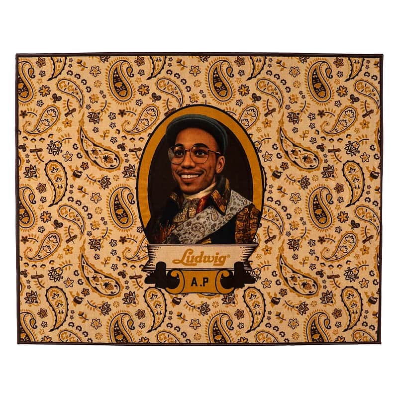 Ludwig Anderson .Paak Pee .Wee Signature Drum Rug image 1