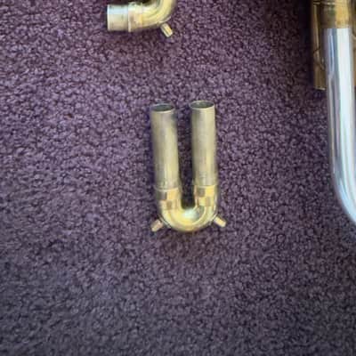 H.N. White King Silvertone Liberty #2 Trumpet 1936 - Sterling Silver and brass image 17