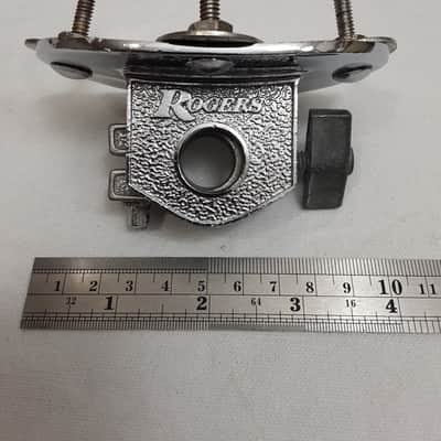 Rogers "Big R" Floor Tom Mount Bracket 1970s  - Chrome image 1
