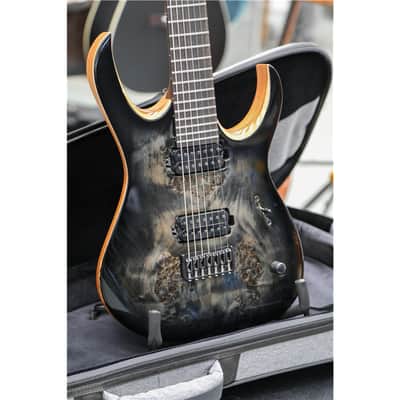 MAYONES Duvell 7 Trans Black Burst Gloss image 9