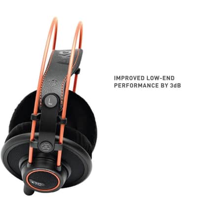 AKG Pro Audio K712 PRO Over-Ear Open-Back Flat-Wire Studio Headphones image 4