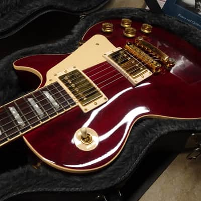 Gibson Les Paul Standard 1998 -100% Original-Outstanding-Limited Edition-Gold hardware Red Wine Cherry image 6