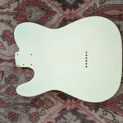 Fender Telecaster Deluxe Nashville Electric guitar body 2017-2021 - White Blonde with 2 pickguards image 10