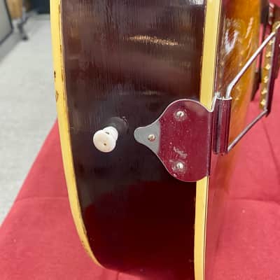 Silvertone H708 by Harmony Acoustic Archtop Guitar 1947 - Sunburst image 17