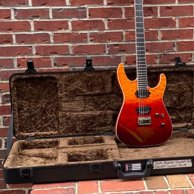 Jackson Pro Series SL2Q NECK THRU Soloist 2019 - Desert Sunset Sky - GATOR TSA HARDSHELL CASE image 1