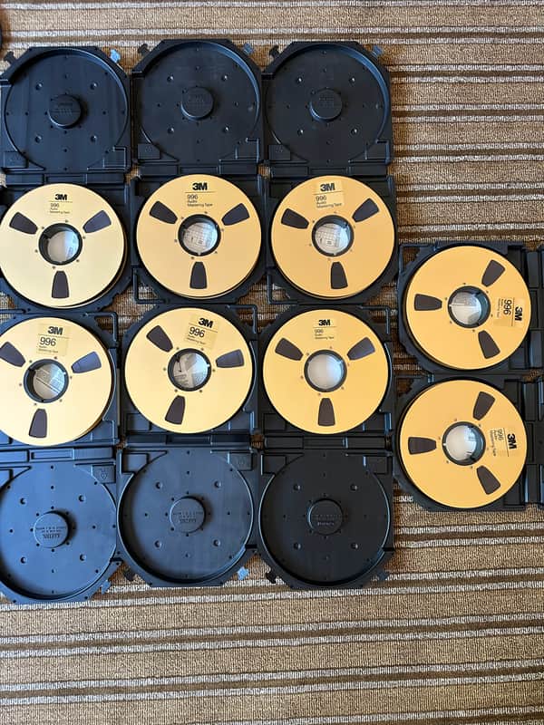3M 996 1” Mastering Tape NOS image 1